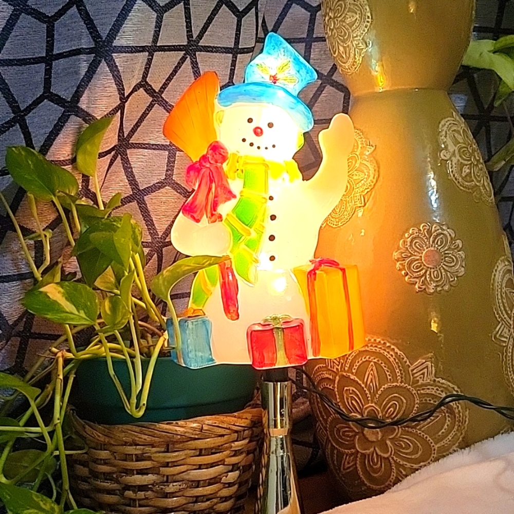 Snowman Tree Top